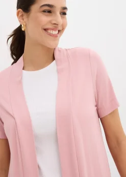 Gilet doux en jersey viscose