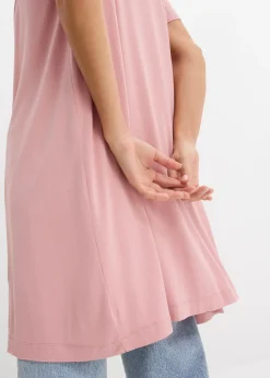 Gilet doux en jersey viscose