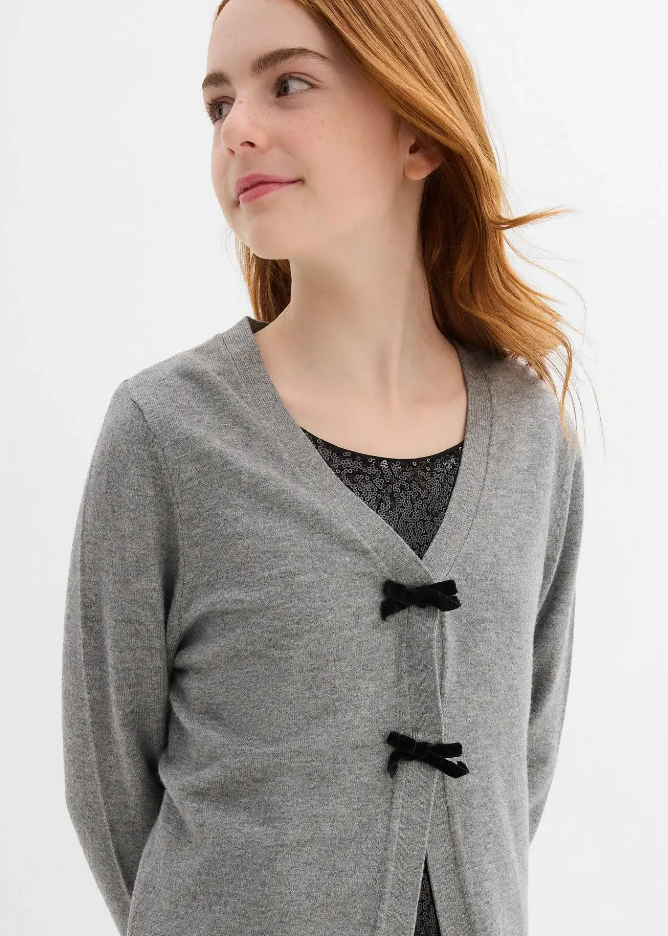 Gilet doux en maille, viscose majoritaire