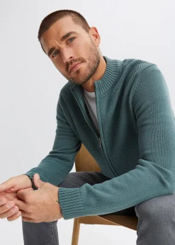 Gilet en fine maille 100% coton