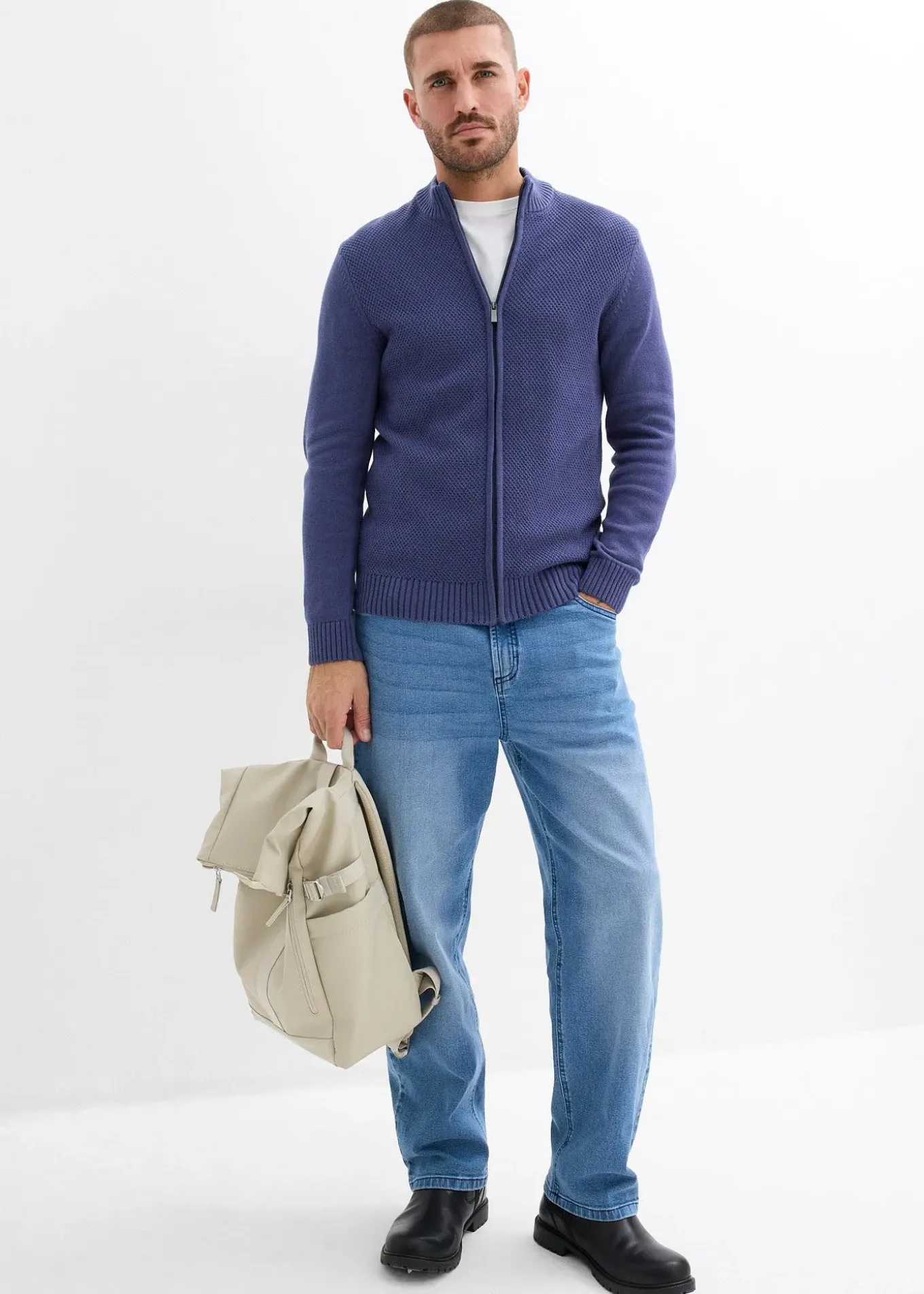 Gilet en fine maille 100% coton