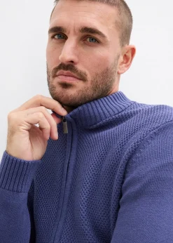 Gilet en fine maille 100% coton