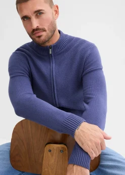 Gilet en fine maille 100% coton