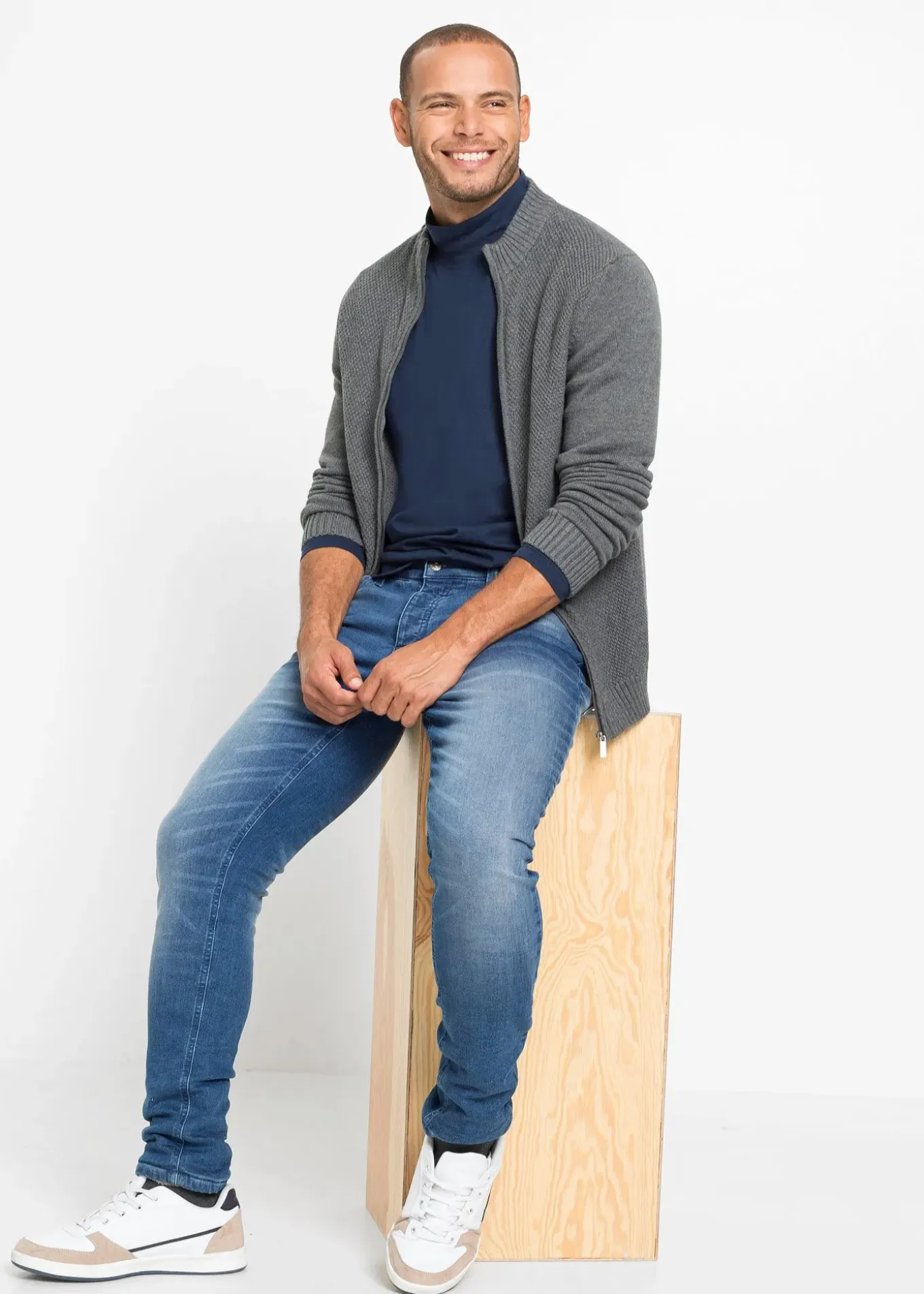 Gilet en fine maille 100% coton