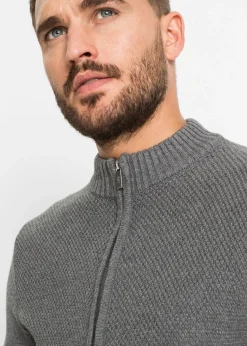 Gilet en fine maille 100% coton