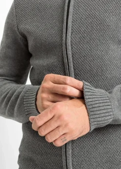 Gilet en fine maille 100% coton