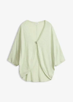 Gilet en fine maille 100% coton