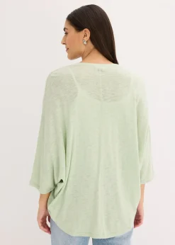 Gilet en fine maille 100% coton