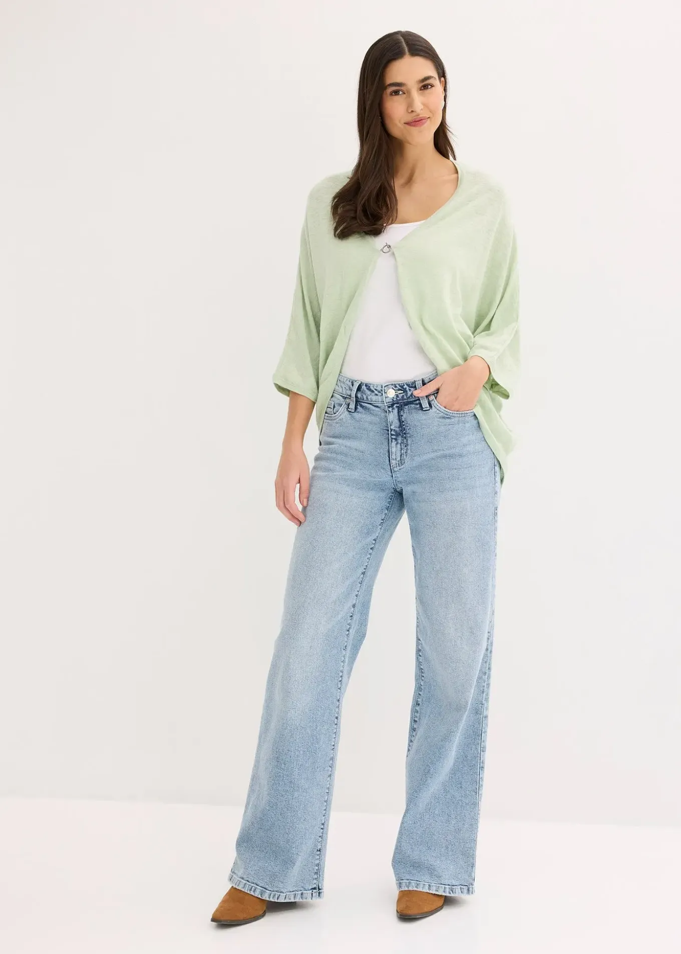 Gilet en fine maille 100% coton