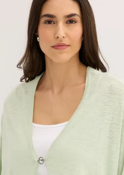 Gilet en fine maille 100% coton