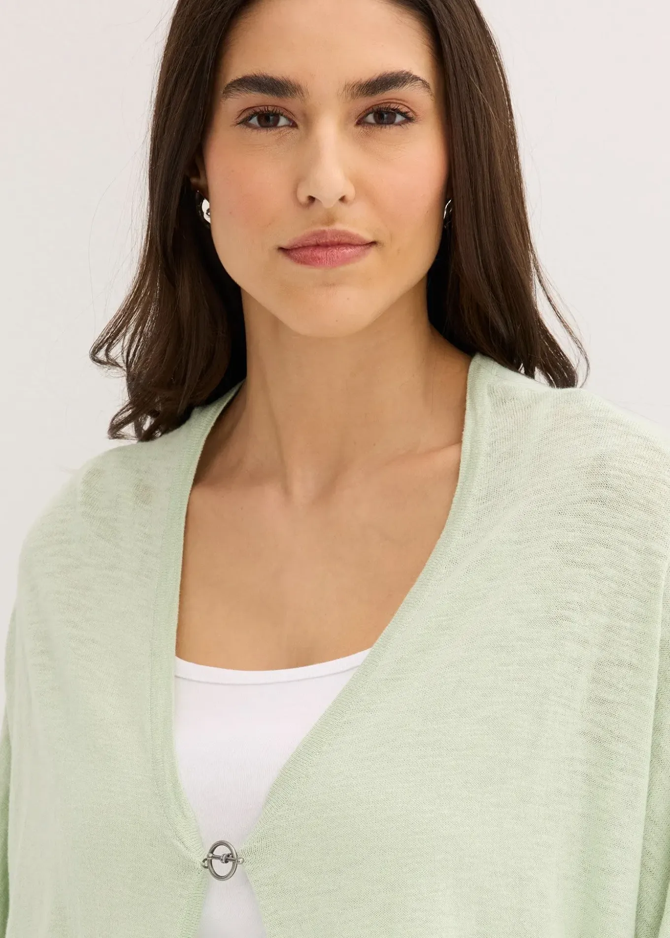 Gilet en fine maille 100% coton