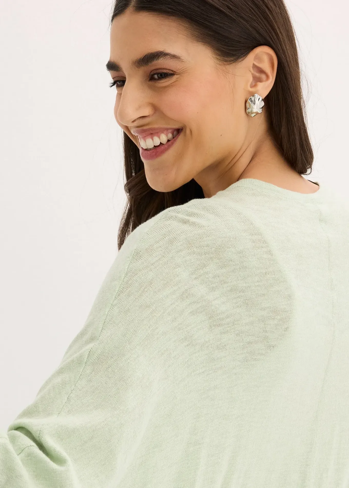 Gilet en fine maille 100% coton