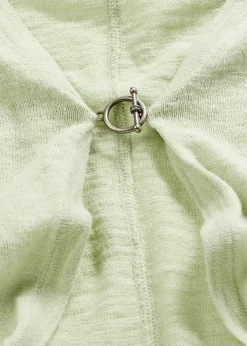 Gilet en fine maille 100% coton