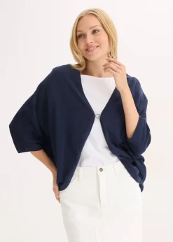 Gilet en fine maille 100% coton