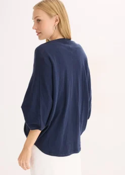 Gilet en fine maille 100% coton