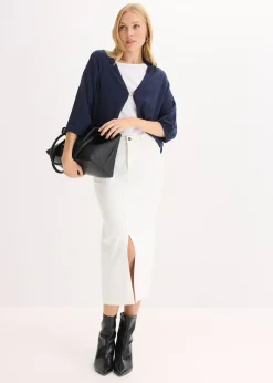 Gilet en fine maille 100% coton