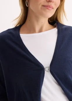 Gilet en fine maille 100% coton