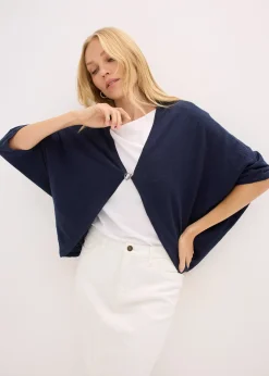 Gilet en fine maille 100% coton