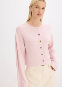 Gilet en fine maille côtelée