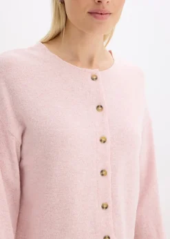 Gilet en fine maille côtelée