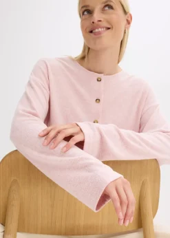 Gilet en fine maille côtelée