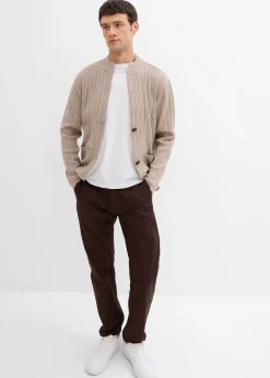 Gilet en fine maille côtelée