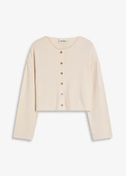 Gilet en fine maille côtelée