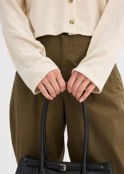 Gilet en fine maille côtelée