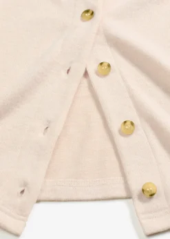 Gilet en fine maille côtelée