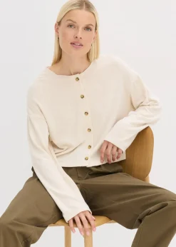 Gilet en fine maille côtelée