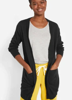 Gilet en fine maille de coton