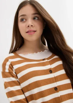 Gilet en fine maille de viscose mélangée