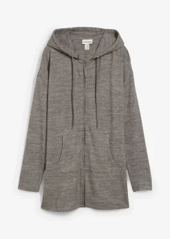 Gilet en fine maille mélangée