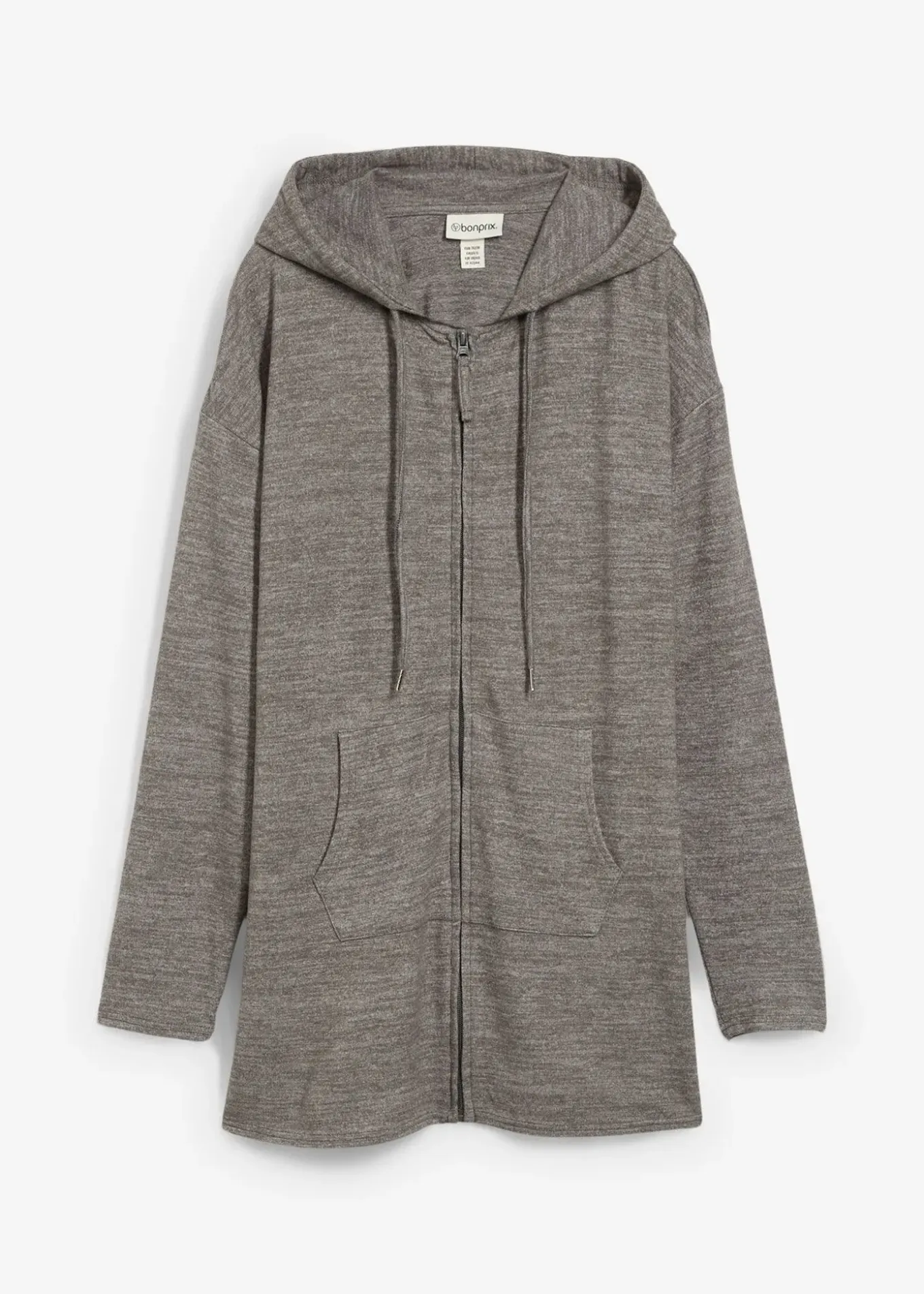 Gilet en fine maille mélangée