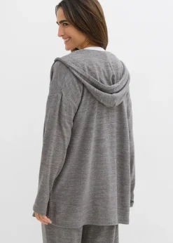 Gilet en fine maille mélangée