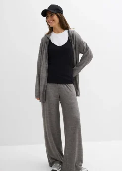 Gilet en fine maille mélangée