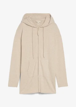 Gilet en fine maille mélangée