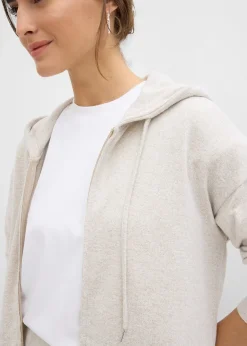 Gilet en fine maille mélangée