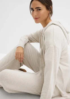 Gilet en fine maille mélangée