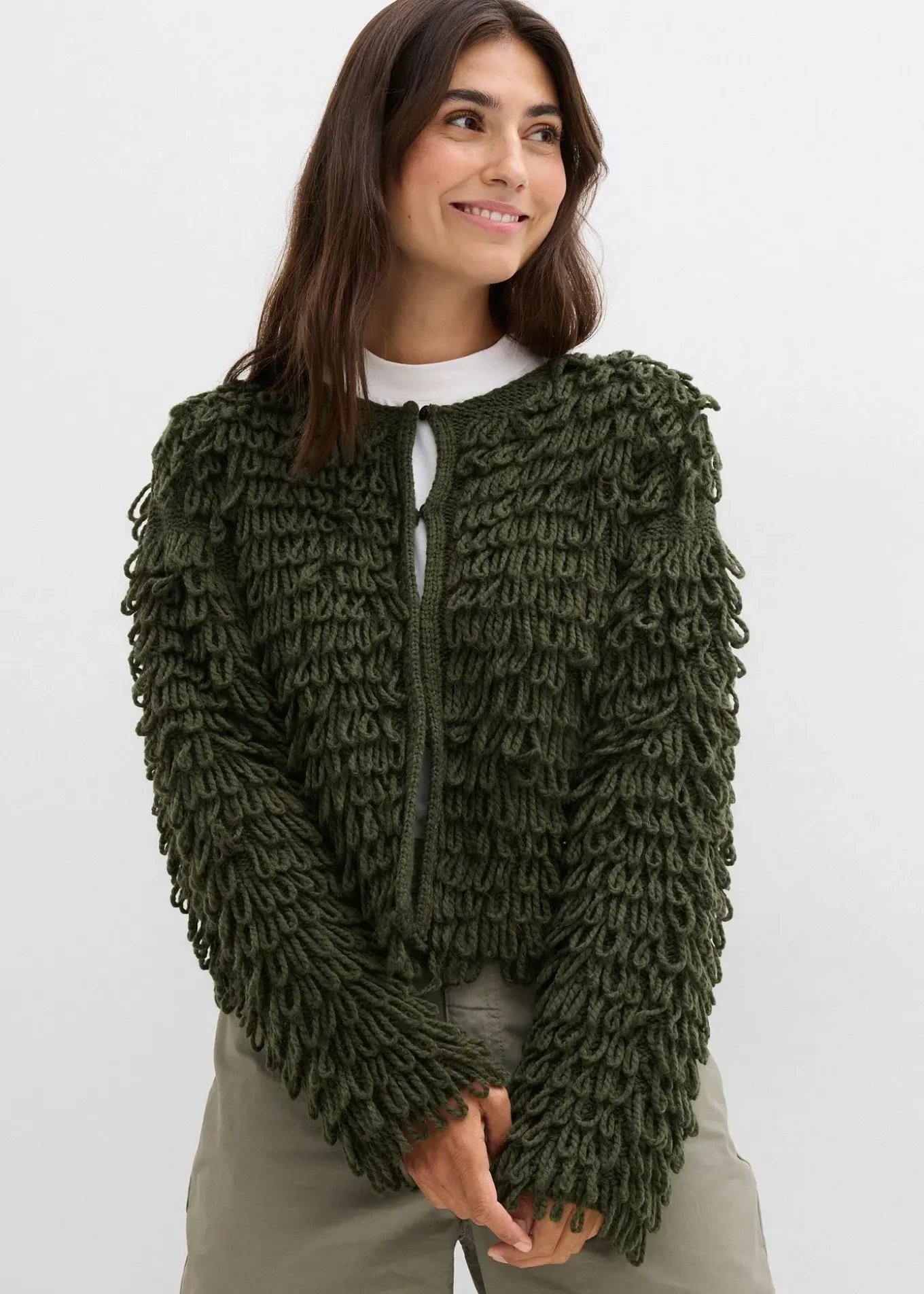 Gilet en grosse maille