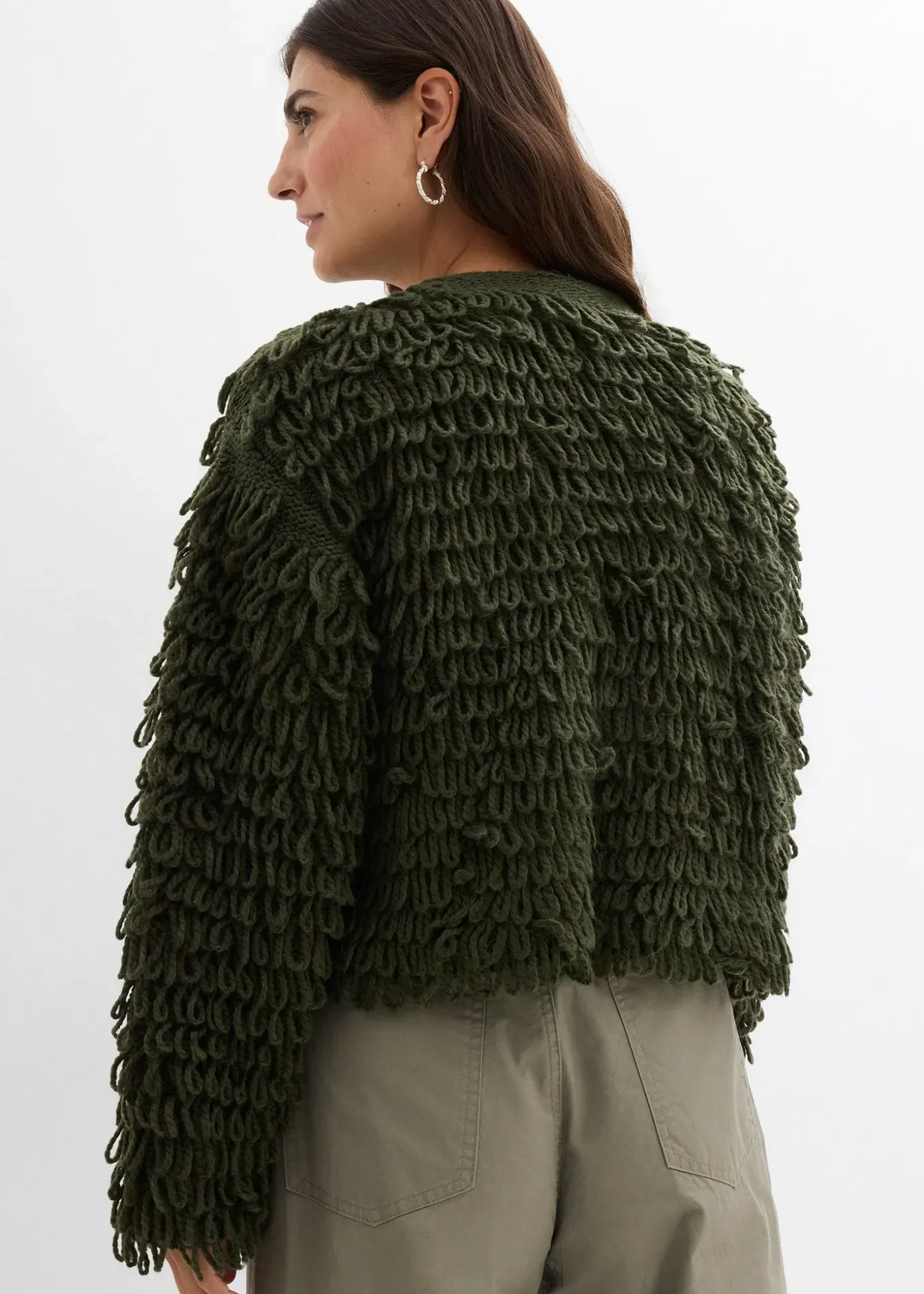 Gilet en grosse maille