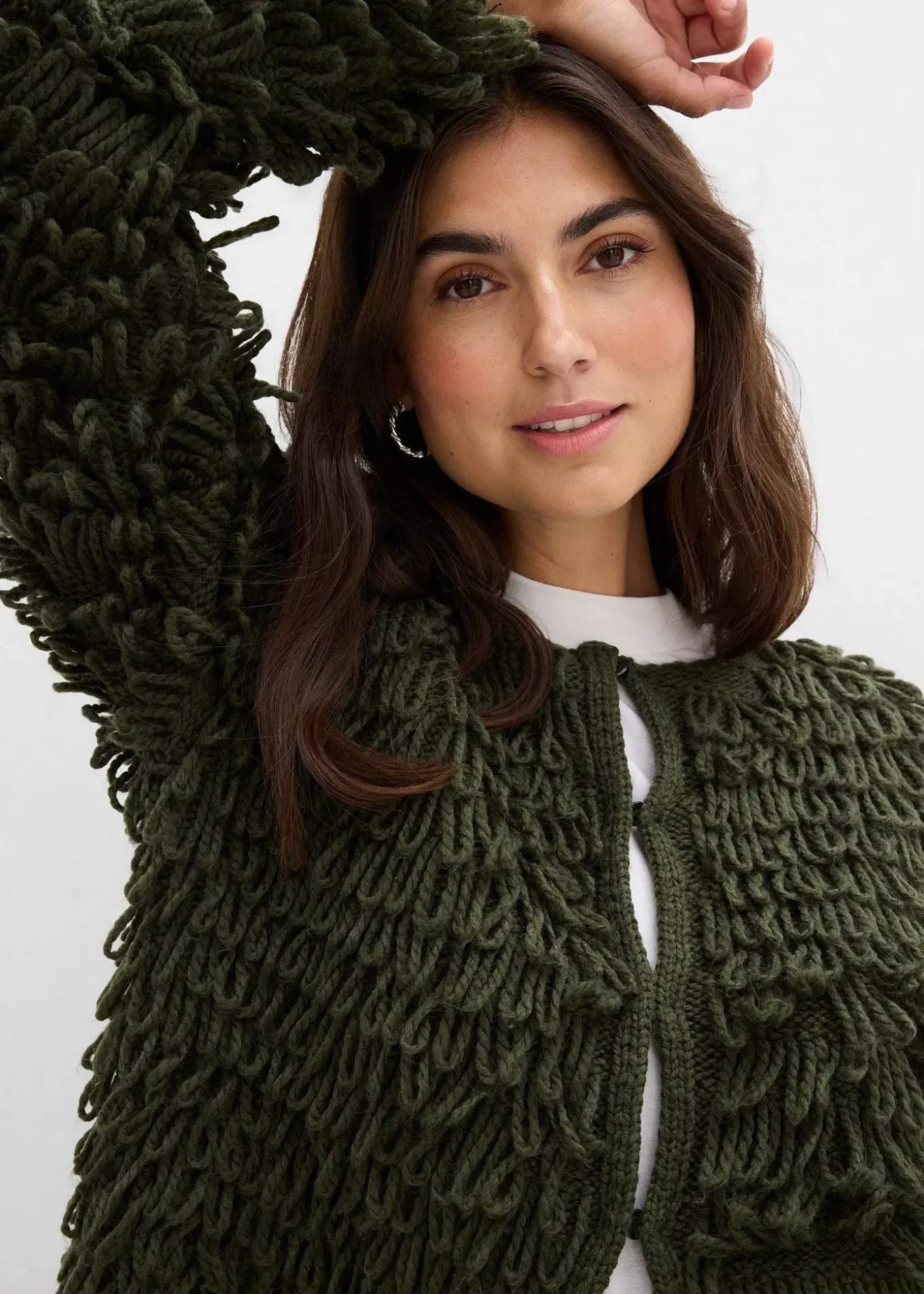 Gilet en grosse maille