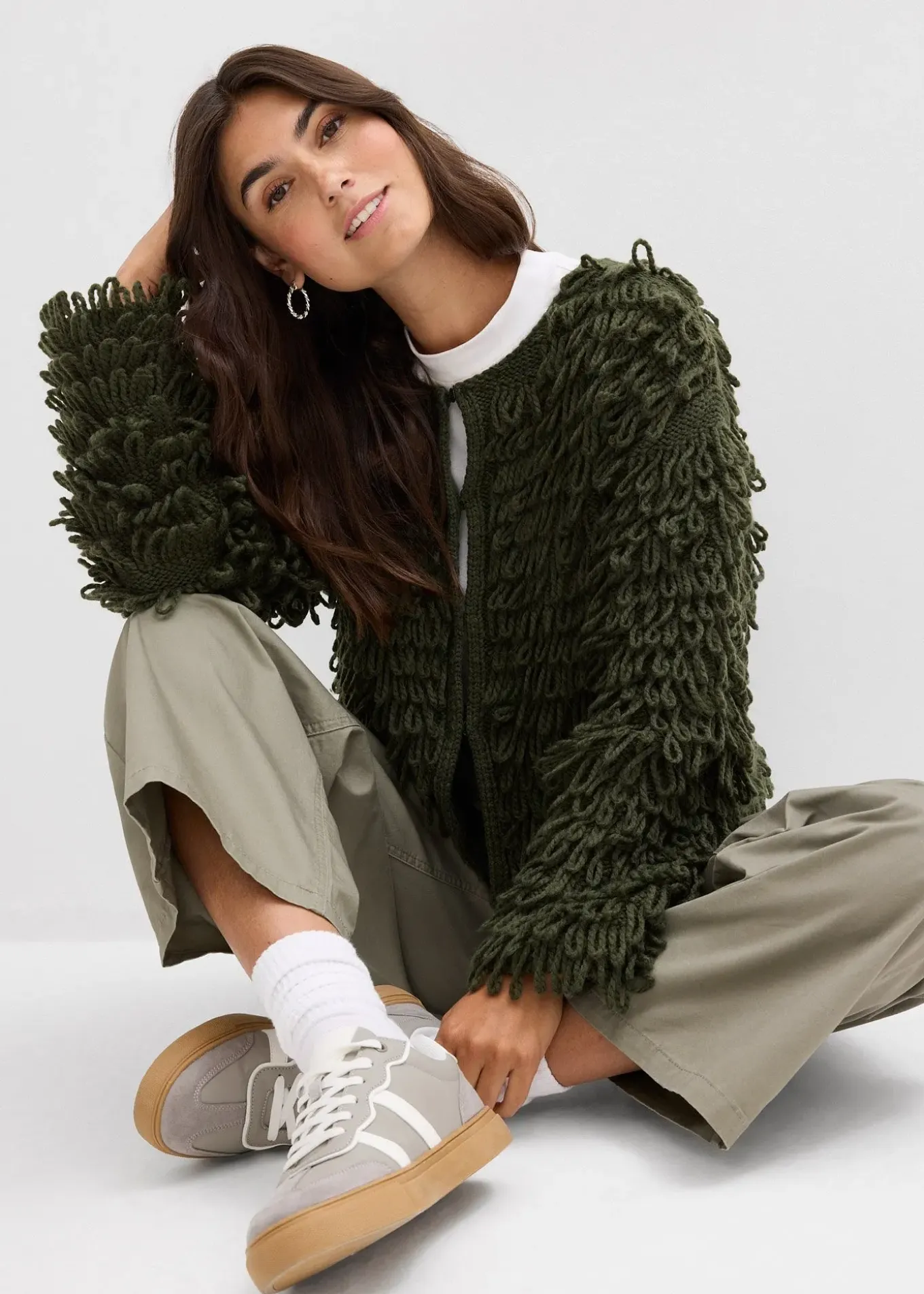 Gilet en grosse maille