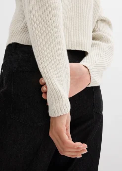 Gilet en grosse maille 100% coton