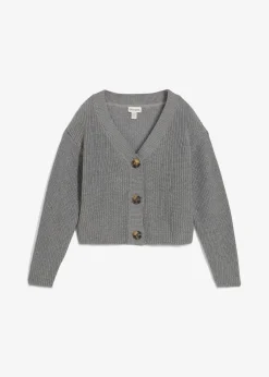 Gilet en grosse maille 100% coton