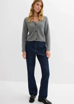 Gilet en grosse maille 100% coton