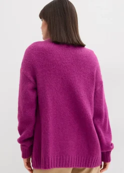 Gilet en grosse maille oversize