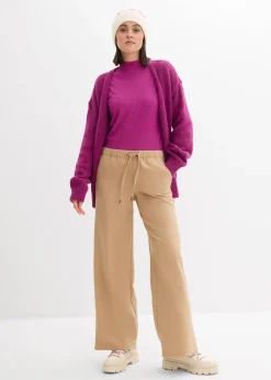 Gilet en grosse maille oversize