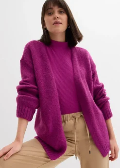 Gilet en grosse maille oversize