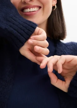 Gilet en grosse maille oversize